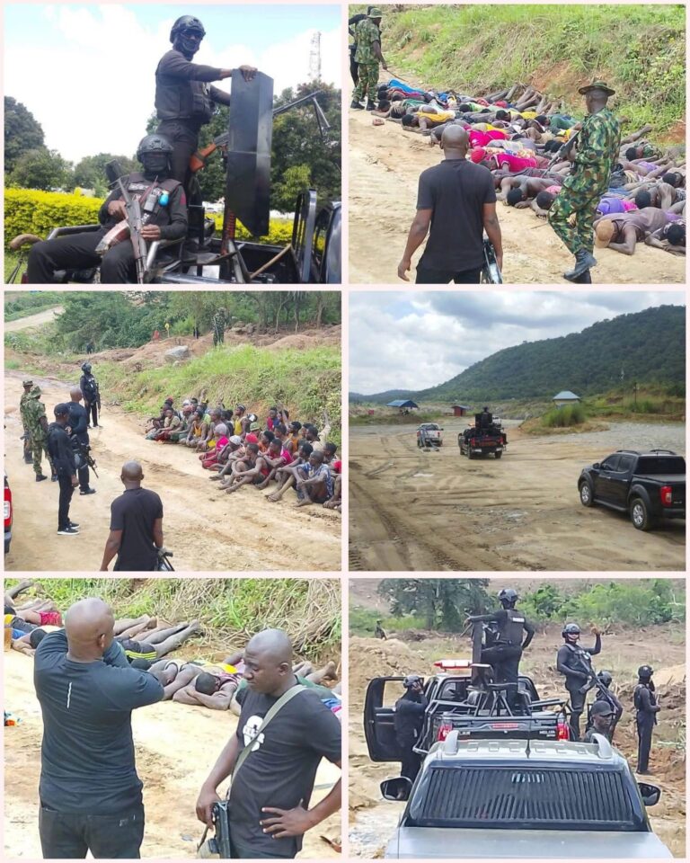 70 Arrested as NSCDC, Army Clear Criminal Hideouts in Okpella, Edo State