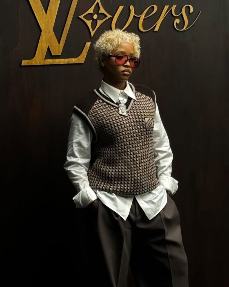 Uncle Waffles Shines at Louis Vuitton’s Paris Show, Showcasing South African Elegance on Global Stage