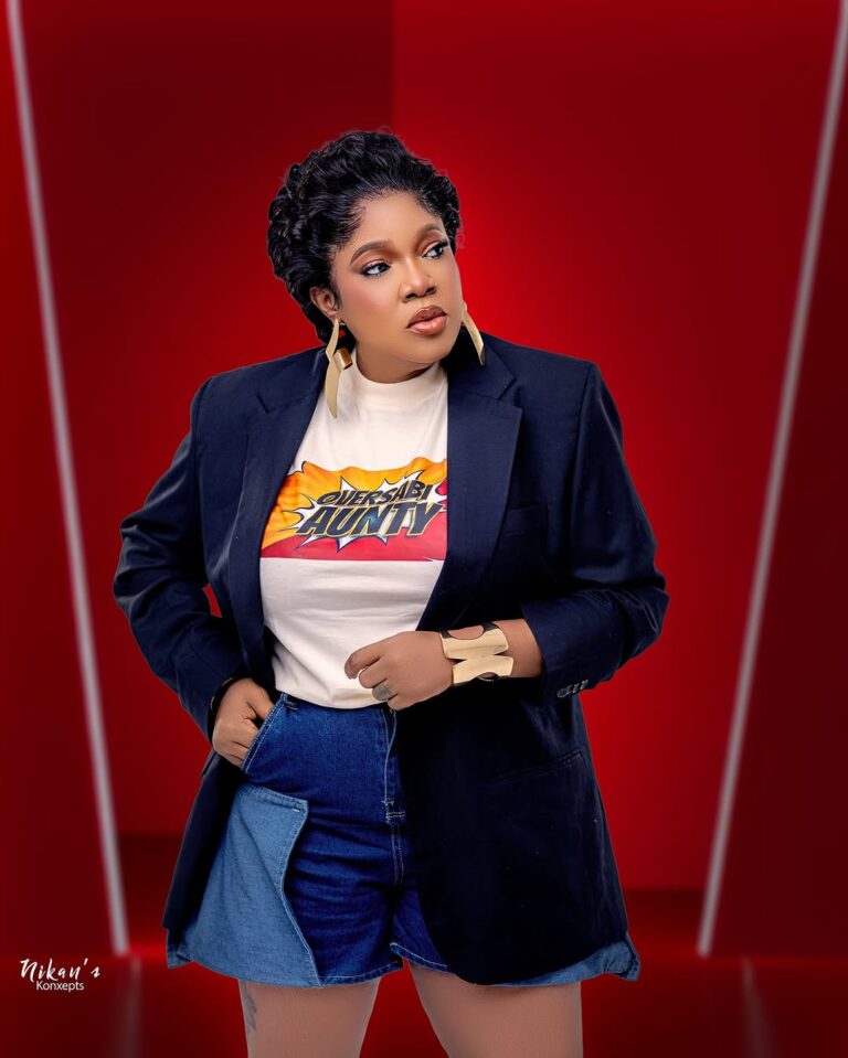 Toyin Abraham Turns Online Lemons Into Cinematic Lemonade With Oversabi Aunty