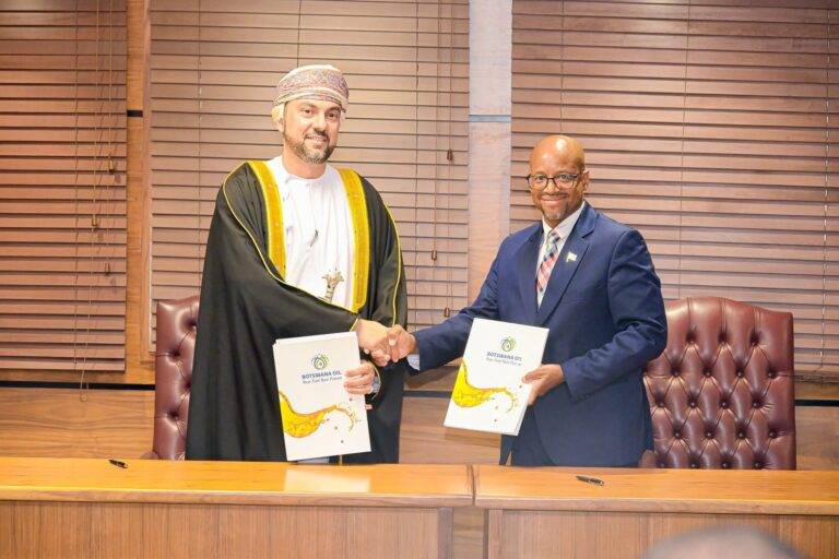 Botswana Secures Key Energy and Minerals Deals with Oman After High-Level Visit