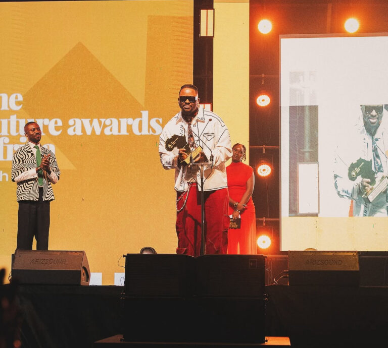 Fola David Honored as Young Person of the Year at The Future Awards Africa 2025 in Lagos