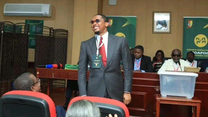 Samuel Eto’o Re-elected as President of Cameroon Football Federation