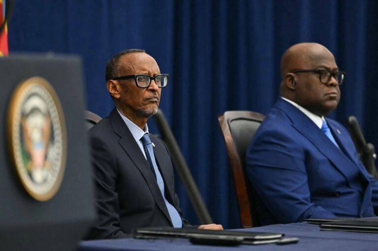 Kagame and Tshisekedi Sign Peace Accord in Washington, Presided Over by Trump