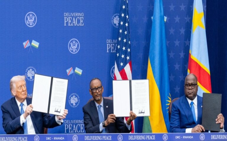 AU Hails “Historic” Rwanda-DRC Peace Deal Signed in Washington, Urges Full Implementatio