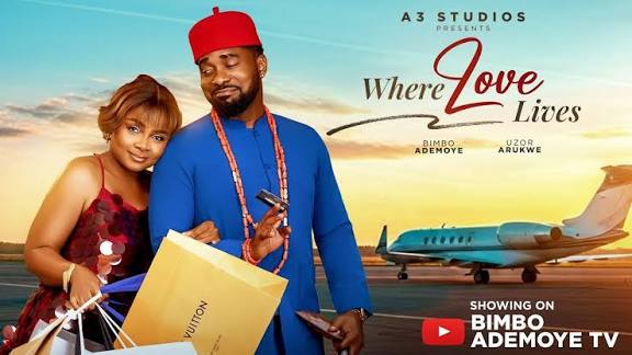 “Where Love Lives” Breaks the Internet: Bimbo Ademoye’s New Film Hits 5.6 Million YouTube Views in 48 Hours, Emerges as Nollywood’s Must-Watch Sensation
