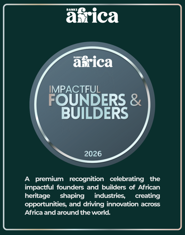Ranks Africa Unveils Most Impactful Founders & Builders 2026