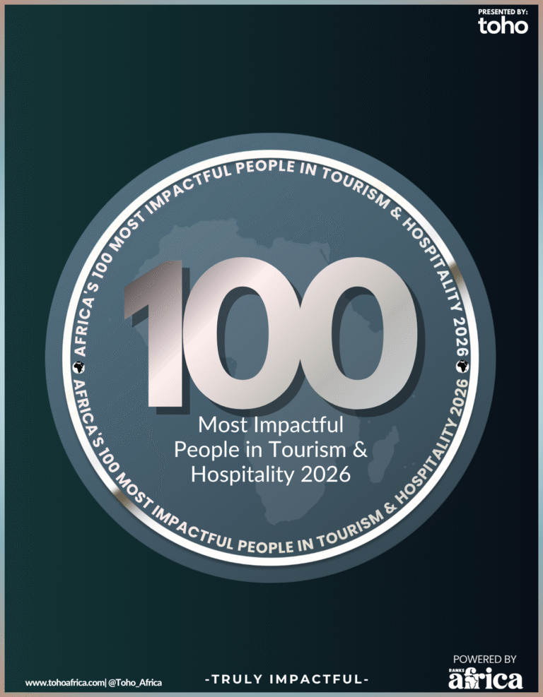 Ranks Africa Announces the 5th Edition of Africa’s 100 Most Impactful People in Tourism & Hospitality (TOHO100)