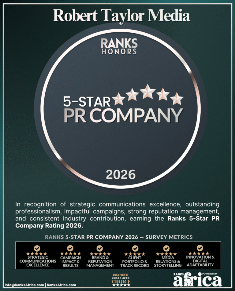Robert Taylor Media Marks 19 Years of Strategic Communications Excellence, Earns 5-Star PR Company Rating 2026