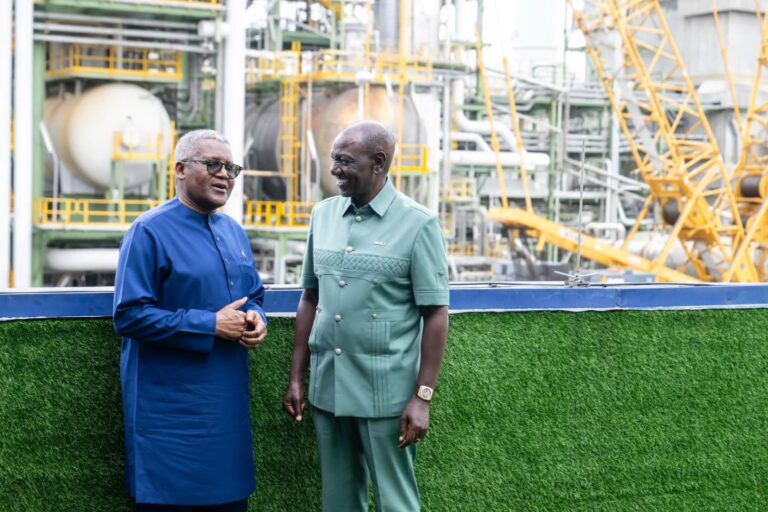 President Ruto Tours Dangote Refinery in Lagos Ahead of Landmark Kenya Refinery Groundbreaking