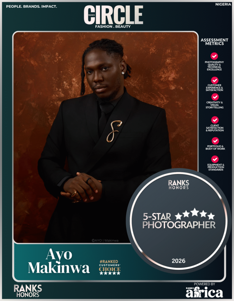 Ayo Makinwa: The Photographer Behind Timeless Visual Stories – Ranks 5-Star Photographer 2026
